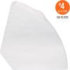 imageAmazon Basics Number 4 Cone Coffee Filters for 812 Cup Coffee Makers White 100 Count812 Cup