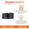 imageAmazon Basics PC Power Cord 12 feet AC Power Cord for Monitor Computer TV 3 Prong 18 AWG 125 Volts Black1Pack 1 Count