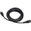 imageAmazon Basics PC Power Cord 12 feet AC Power Cord for Monitor Computer TV 3 Prong 18 AWG 125 Volts Black1Pack 24 Count