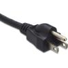imageAmazon Basics PC Power Cord 12 feet AC Power Cord for Monitor Computer TV 3 Prong 18 AWG 125 Volts Black1Pack 24 Count