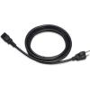 imageAmazon Basics PC Power Cord 12 feet AC Power Cord for Monitor Computer TV 3 Prong 18 AWG 125 Volts Black1Pack 24 Count