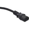 imageAmazon Basics PC Power Cord 12 feet AC Power Cord for Monitor Computer TV 3 Prong 18 AWG 125 Volts Black1Pack 32 Count