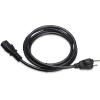 imageAmazon Basics PC Power Cord 12 feet AC Power Cord for Monitor Computer TV 3 Prong 18 AWG 125 Volts Black5Pack 5 Count