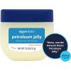 imageAmazon Basics Petroleum Jelly White Petrolatum Skin Protectant Unscented 375 oz 1Pack Previously Solimo75 Ounce Pack of 4