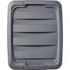 imageAmazon Basics Plastic Storage Containers with Secure Latching Lids Stackable Organization Bins ClearGrey 19 Quart Set of 619 Qt  6 Pack