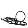 imageAmazon Basics Pony Tail Hair Ties  Bright 4 MM Elastics for All Types 32 CountBlack