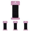 imageAmazon Basics Pony Tail Hair Ties  Bright 4 MM Elastics for All Types 32 CountBlack