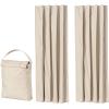 imageAmazon Basics Portable Blackout Curtain Shade with Suction Cups 50quot W x 78quot L 1Pack Moon and StarsBeige