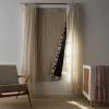 imageAmazon Basics Portable Blackout Curtain Shade with Suction Cups 50quot W x 78quot L 1Pack Moon and StarsBeige