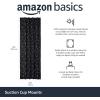 imageAmazon Basics Portable Blackout Curtain Shade with Suction Cups 50quot W x 78quot L 1Pack Moon and StarsMoon and Stars