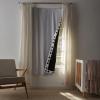 imageAmazon Basics Portable Blackout Curtain Shade with Suction Cups 50quot W x 78quot L 1Pack Moon and StarsWhite