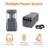 imageAmazon Basics Portable Electric Pencil Sharpener Helical Blade Auto Stop BatteryUSB Cord Operated Black 287 x 287 x 53 in