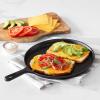 imageAmazon Basics PreSeasoned Cast Iron 5 Pieces Kitchen Pots and Pans Cookware Set Black 1417 x 122 x 1063 in