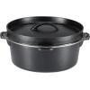 imageAmazon Basics PreSeasoned Cast Iron 5 Pieces Kitchen Pots and Pans Cookware Set Black 1417 x 122 x 1063 in