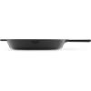 imageAmazon Basics PreSeasoned Cast Iron Skillet Oven Safe Even Heating HeavyDuty ampamp Large 15Inch Black15