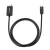 imageAmazon Basics Premium Aluminum USBC Source to HDMI Display Cable Adapter Thunderbolt 3 Compatible 4K60Hz 6Foot Black3Foot