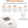 imageAmazon Basics Programmable Bread Maker 2 Pound NonStick Automatic Bread Making Machine 14 Settings for Breads Doughs GlutenFree Options and More LCD Display BlackWhite
