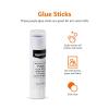 imageAmazon Basics Purple Washable School Glue Sticks Dries Clear 021 oz Stick 4PackPurple
