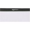 imageAmazon Basics QuadRuled Graph Paper Pad Pack of 2 85 Inch x 1175 Inch 100 SheetsPad White2 Pack