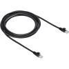 imageAmazon Basics RJ45 Cat 6 Ethernet Patch Cable 10Gpbs HighSpeed Cable 250MHz Snagless 15 Foot Black1Pack