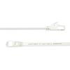 imageAmazon Basics RJ45 Cat 7 Ethernet Patch Cable Flat 600MHz Snagless Includes 15 Nails 30 Foot WhiteWhite