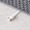 imageAmazon Basics RJ45 Cat 7 Ethernet Patch Cable Flat 600MHz Snagless Includes 15 Nails 30 Foot WhiteWhite