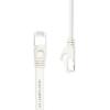 imageAmazon Basics RJ45 Cat 7 Ethernet Patch Cable Flat 600MHz Snagless Includes 15 Nails 30 Foot WhiteWhite