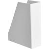 imageAmazon Basics Rectangular Plastic Desk Organizer Magazine Rack White 2PackWhite