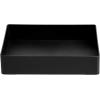 imageAmazon Basics Rectangular Plastic Desk Organizer with Storage Trays Accessory Tray 94 x 67 x 2 inch WhiteBlack