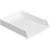 imageAmazon Basics Rectangular Plastic Desk Organizer with Storage Trays Accessory Tray 94 x 67 x 2 inch WhiteWhite