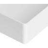 imageAmazon Basics Rectangular Plastic Desk Organizer with Storage Trays Accessory Tray 94 x 67 x 2 inch WhiteWhite