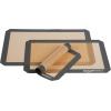 imageAmazon Basics Rectangular Silicone NonStick Food Safe Baking Mat 9quotx13quot 99quotx148quot and 165quotx116quot BeigeGray Pack of 3