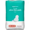 imageAmazon Basics Regular Absorbency Pads for Women Ultra Thin with FlexiWings Unscented Size 1 36 Count 1 PackSize 4