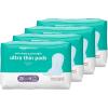 imageAmazon Basics Regular Absorbency Pads for Women Ultra Thin with FlexiWings Unscented Size 1 36 Count 1 PackSize 5