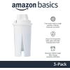 imageAmazon Basics Replacement Water Filters for Water Pitchers BPAFree WQA ampamp NSF Certified Compatible with Brita Water Pitchers ampamp Drinking Water Filter Systems 6 Month Filter Supply 3Pack3 Count Pack of 1