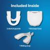imageAmazon Basics Rest Assured Grind No More Classic Dental Guard Custom Nighttime Protection from Clenching Teeth Bruxism Moldable Fit Storage Case and Fitting Tray 2 Pack