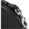 imageAmazon Basics Retractable Pet Leash for Dogs under 44 lbs Locking Mechanism Small  16ft BlackLarge  24ft