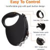 imageAmazon Basics Retractable Pet Leash for Dogs under 44 lbs Locking Mechanism Small  16ft BlackSmall  16ft