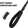 imageAmazon Basics Round Dog Leash Heavy Duty Durable Rope for Small Medium and Large Dogs Lightweight Design for Walking Training and Outdoor Activities Blue 6 FtBlack