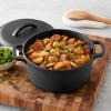 imageAmazon Basics Round PreSeasoned Cast Iron Dutch Oven Pot with Lid and Dual Handles HeavyDuty ampamp Large 7Quart Black2Quart