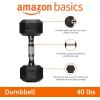 imageAmazon Basics Rubber Hex Dumbbell Hand Weight40 Pounds