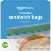 imageAmazon Basics Sandwich Storage Bags 300 Count Previously Solimo300 Count Pack of 1