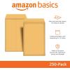 imageAmazon Basics Self Adhesive Catalog Mailing Envelopes Peel and Seal 6x9 Inch Brown Kraft 100Pack250Pack