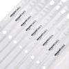 imageAmazon Basics Sheet Protectors for 3 Ring Binder Heavyweight Polypropylene 85 x 11 Inch 100Pack Clear1200pack