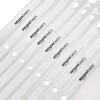 imageAmazon Basics Sheet Protectors for 3 Ring Binder Heavyweight Polypropylene 85 x 11 Inch 100Pack Clear200  Pack