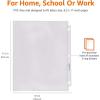 imageAmazon Basics Sheet Protectors for 3 Ring Binder Heavyweight Polypropylene 85 x 11 Inch 100Pack Clear500  Pack