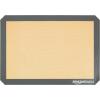 imageAmazon Basics Silicone Rectangular Baking Mat NonStick Reusable Oven Bakeware 165quot x 116quot New BeigeGray Pack of 2New BeigeGray