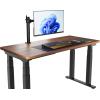 imageAmazon Basics Single Computer Monitor Stand with Tilt and Rotation Height Adjustable VESA Desk Arm Mount Steel 30 inches Black30 inches