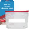 imageAmazon Basics Slider Gallon Food Storage Bags BPA Free 90 CountQuart 120 Count