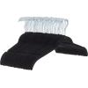 imageAmazon Basics Slim Velvet NonSlip Shirt Clothes Hangers Pack of 100 BlackBlack